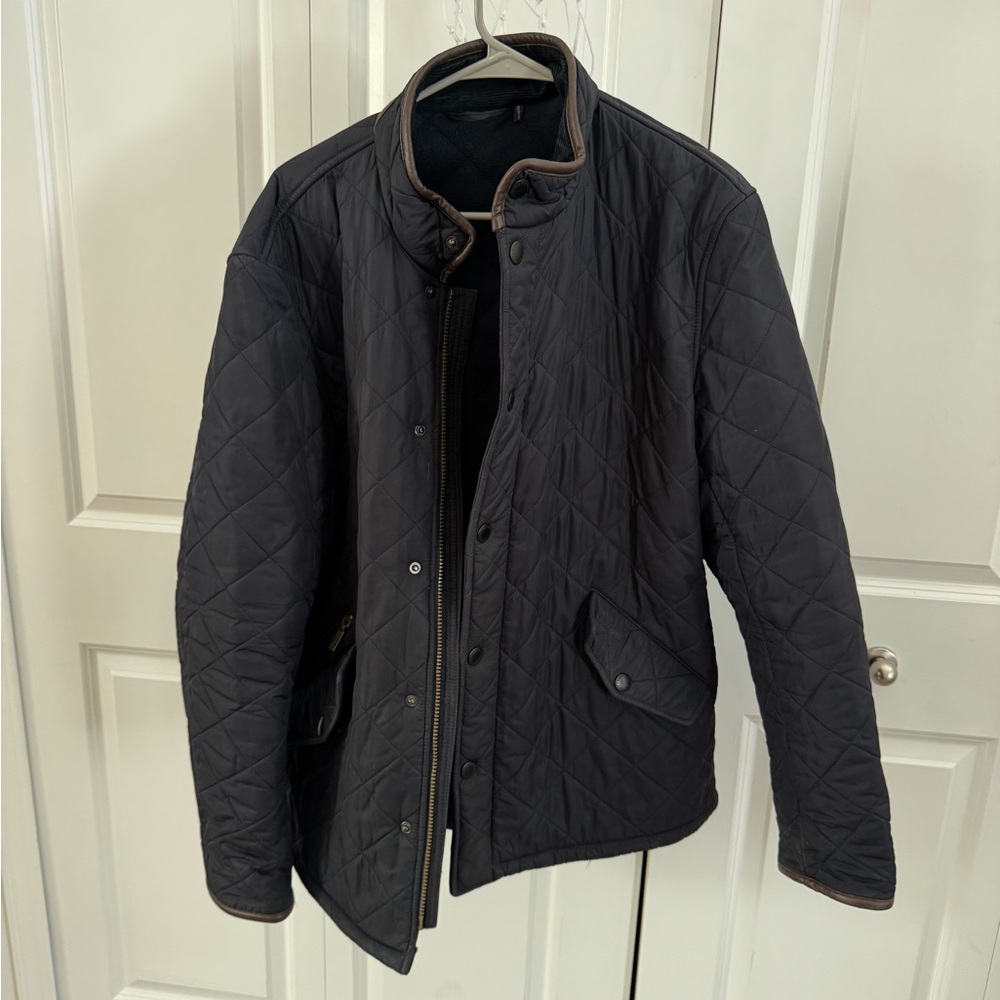 Barbour Navy Quilted Jacket